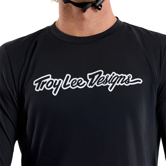 Troy Lee Designs Ride Tee Pitkähihainen Pyöräilypaita